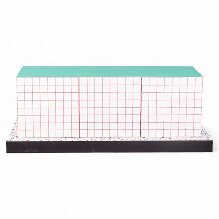 Super Sideboard Red Grid von Seletti