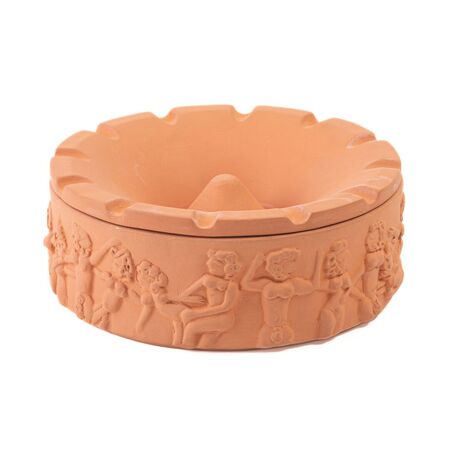 Seletti Tablett Dialogues von Seletti Terracotta