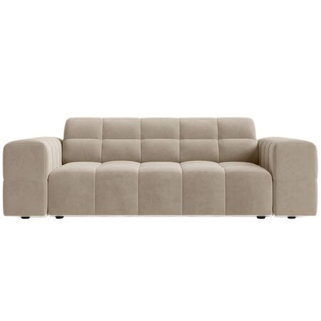 Micadoni MICADONI JENNIFER  2 Sitzer Sofa Velvet - Light Beige