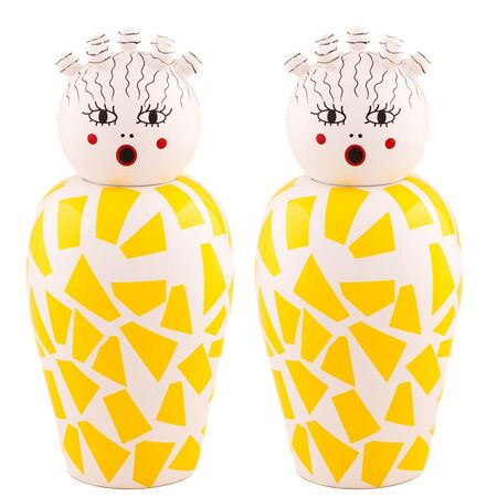 Vase Le Canopie-Rosio im 2er Set von Seletti