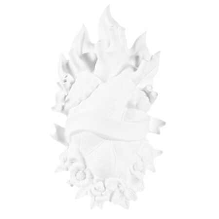 Seletti Vase Holy Love in Bloom von Seletti White