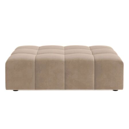 Micadoni MICADONI JENNIFER Pouf Velvet Venus - Yellow