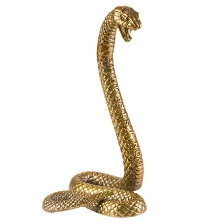 Seletti Dekoobjekt Snake von Diesel Living with Seletti Gold