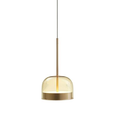 FontanaArte Pendelleuchte Equatore LED von FontanaArte  Chrome, Ø: 48 cm