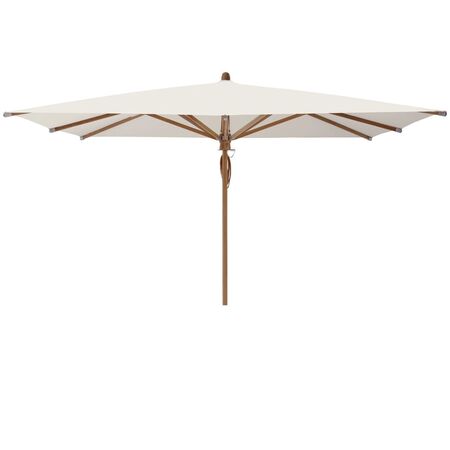 Glatz Sonnenschirm Teakwood von 'Glatz'  330 x 330 cm,  Vanilla / 453