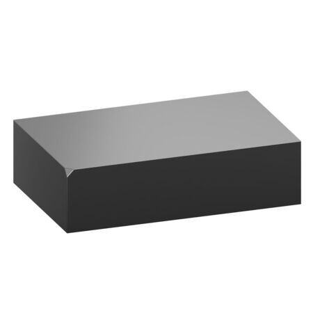 Metallbude Couchtisch Raw-C aus Edelstahl von Metallbude Stainless Steel, Standard