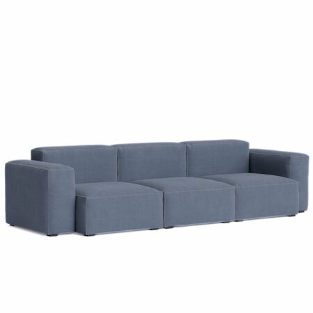 HAY Living 3 Sitzer Modularsofa Niedrige Armlehne Mags Soft Kombination 1 von Hay 198 - Linara