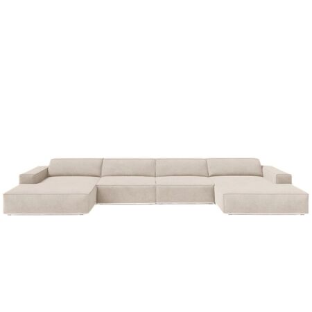 Micadoni MICADONI JODIE 6 Sitzer Panorama Sofa Liberty - Beige