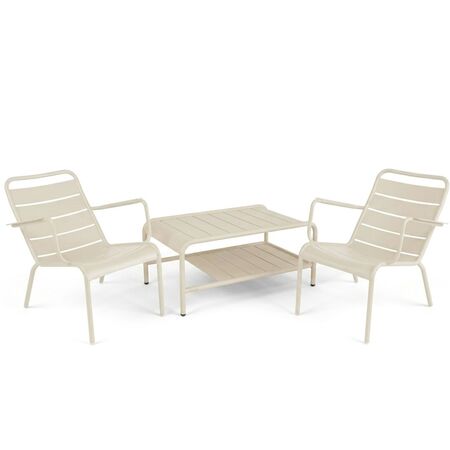 Fermob Tiefer Sessel 'Luxembourg'  Muskat 14