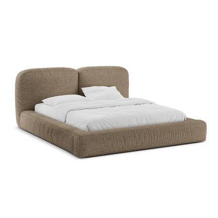 Micadoni MICADONI MARTINA Bett Boucle Monet - Cappuccino, B: 140 cm
