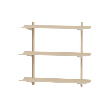Metallbude Wandregal Linara von Metallbude Cashew, 4 Regale