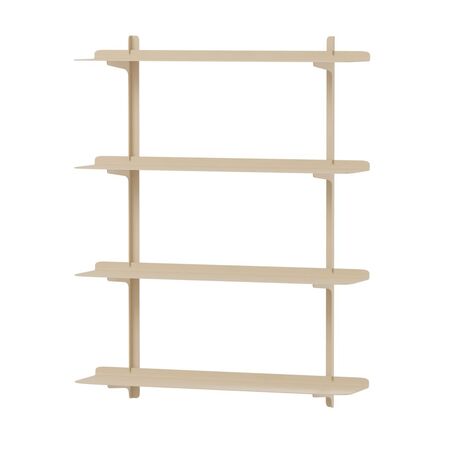 Metallbude Wandregal Linara von Metallbude Cashew, 4 Regale