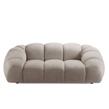 Micadoni MICADONI DIANA 2 Sitzer Sofa Bubble - Dark Beige