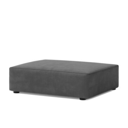 Micadoni,MICADONI JODIE Pouf Gross,Velvet Venus - Grey,Sofa,Ottoman