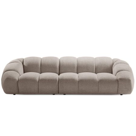 Micadoni MICADONI DIANA 4 Sitzer Sofa Bubble - Light Grey