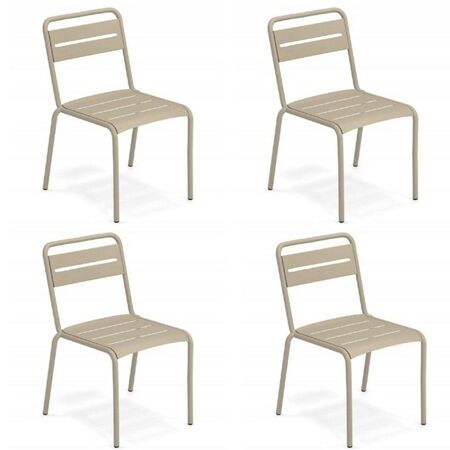 Stuhl Star 4er Set von Emu