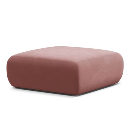 Micadoni MICADONI MOLINO Pouf Velvet Casino - Flamingo, L: 100 cm / B: 100 cm