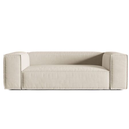 Micadoni MICADONI NURIA 3 Sitzer Sofa Velvet Paris - Beige