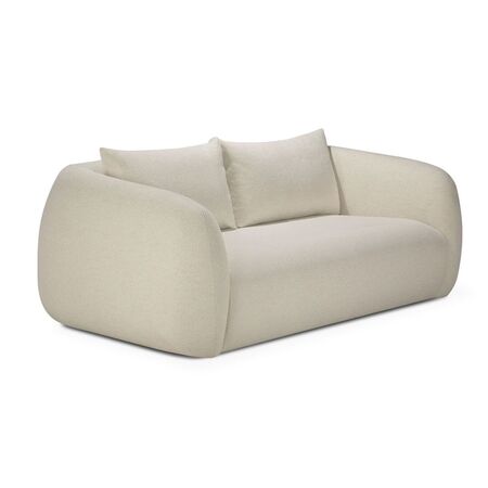 Ethnicraft 2 Sitzer Sofa Figur von Ethnicraft Chalk