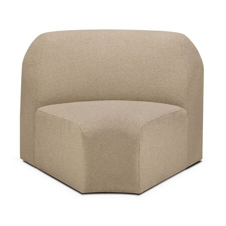 Ethnicraft Modulsofa 45° runde Ecke Bulky von Ethnicraft Cedar