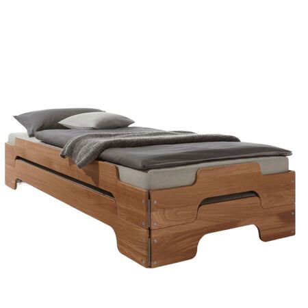 Stapelliege Komfort Eiche Furniert 2er Set von Müller Small Living