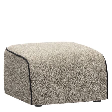 Woud Pouf Flora von Woud Dark grey 133 - Remix 3