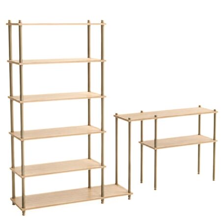 Woud Shelving System 13 Elevate von Woud Schwarz Eiche lackiert