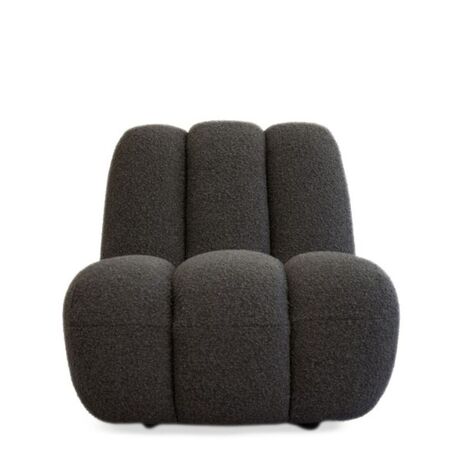 101 Copenhagen 101 Copenhagen Toe Chair - Sessel Deep Taupe Bouclé A2635