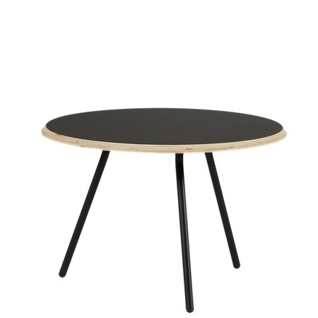 Woud Coffee Table Soround Black Fenix von Woud Ø: 60 cm / H: 40.5 cm