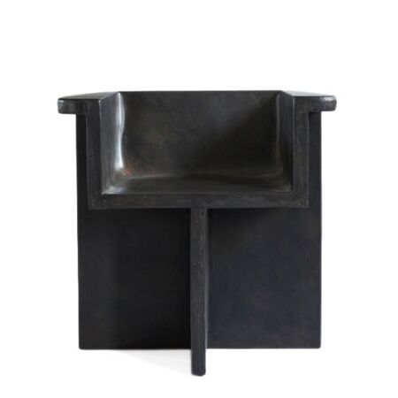 101 Copenhagen 101 Copenhagen Brutus Dining Chair - Armlehnenstuhl Coffee