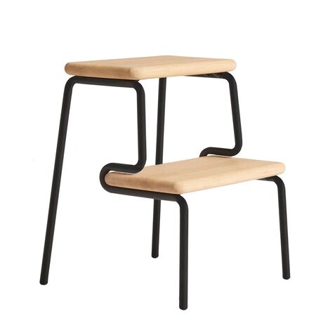 Woud Step Stool Slalom von Woud Eiche natur