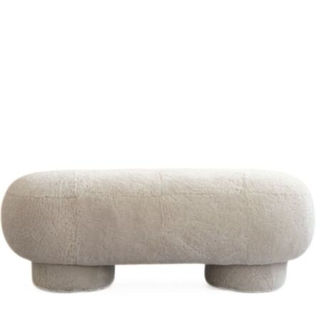 101 Copenhagen 101 Copenhagen Big Foot Bench Sheepskin - Bank Sheepskin, Regulär