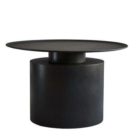 101 Copenhagen 101 Copenhagen Pillar Coffee Table Low Burned Black