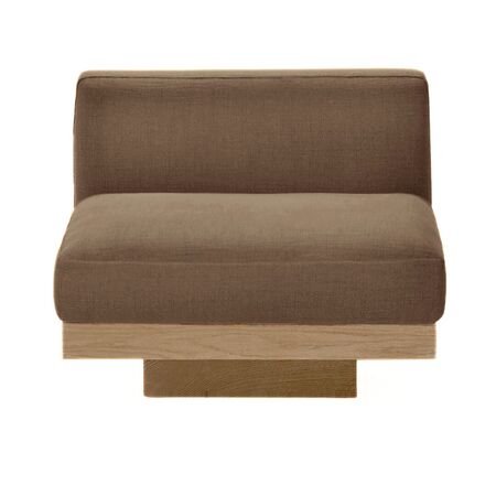 Bench 1-Seat Outdoor von Serax