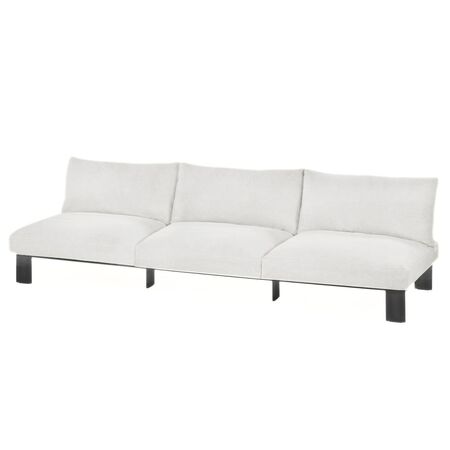 Serax  Bench 3 Seater and Cushion Outdoor von Serax Chalk