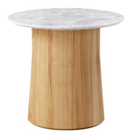 Fredericia Couchtisch Niveau von Fredericia H: 42 cm, Tundra Grey / Esche geölt