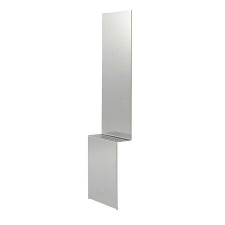 Muuto Spiegel Pleat von Muuto Polished Steel