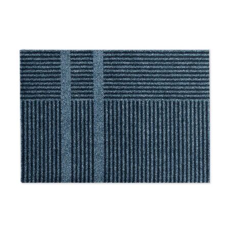Heymat Fussmatte Løype Stormy Blue von Heymat L: 85 cm / B: 60 cm