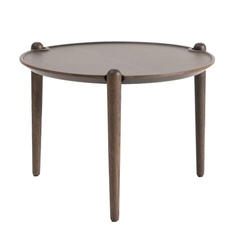 Design House Stockholm Furniture Couchtisch Aria von Design House Stockholm Ø: 60 cm, Dunkle Eiche