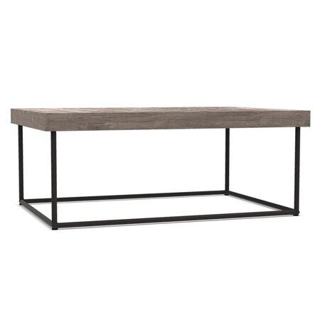 Ethimo Ethimo Allaperto Mountain Etwick Rectangular Coffee Table Kaffeebraun