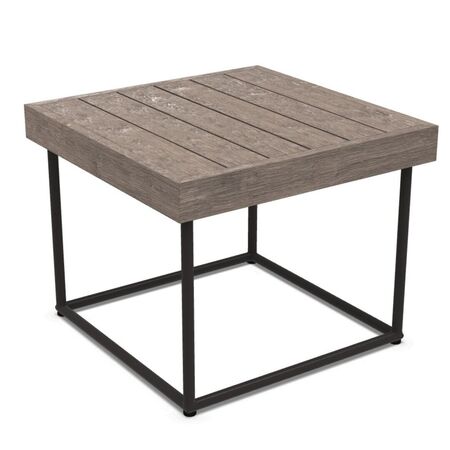 Ethimo Ethimo Allaperto Urban Square Coffee Table Kaffeebraun