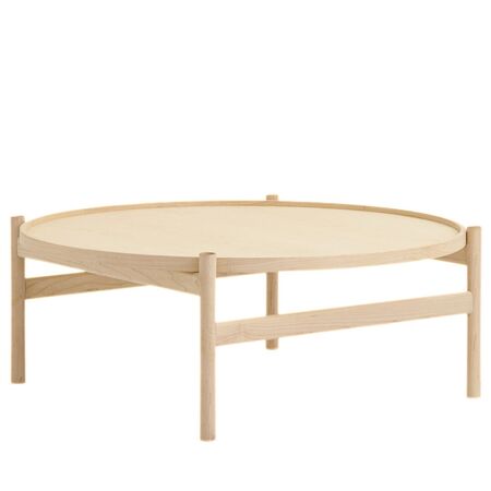 Brdr Kruger Elliptischer Couchtisch HB von Brdr Krüge Eiche geölt