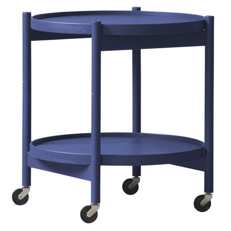 Brdr Kruger Bølling Tray Table - Design Museum Limited Edition von Brdr Krüger Blau lackierte Eiche