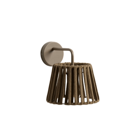 Kave Home Outdoor Wandleuchte Aldet von Kave Home Beige