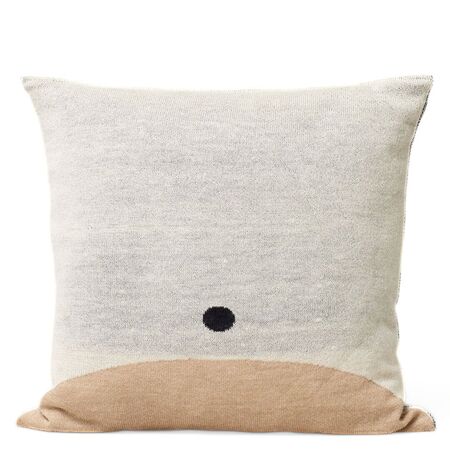 Form & Refine Kissen 'Aymara Cream' Braun