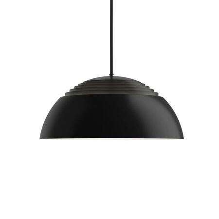 Louis Poulsen Pendelleuchte Royal von Louis Polsen Ø: 50 cm, DALI, Schwarz, 2700K