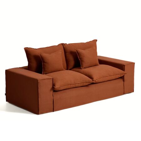 Kave Home Kave Home Anarela - 2-Sitzer Sofa B: 220 cm, Taupe