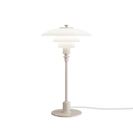 Louis Poulsen Tischleuchte PH 2/1 von Louis Poulsen Glänzendes Beige
