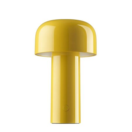 Flos Tischleuchte Bellhop Unplugged von Flos Grün Glänzendes