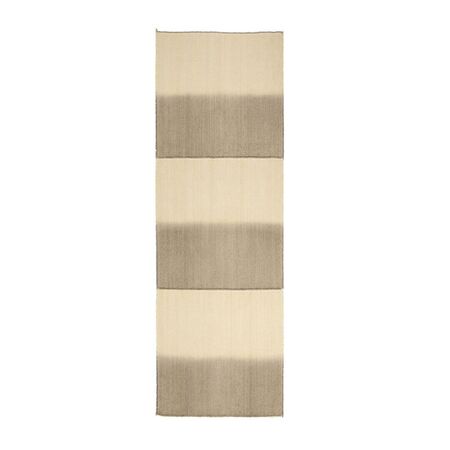 nanimarquina Runner Bands Matiz von Nanimarquina  B: 80 cm / L: 320 cm, Ivory